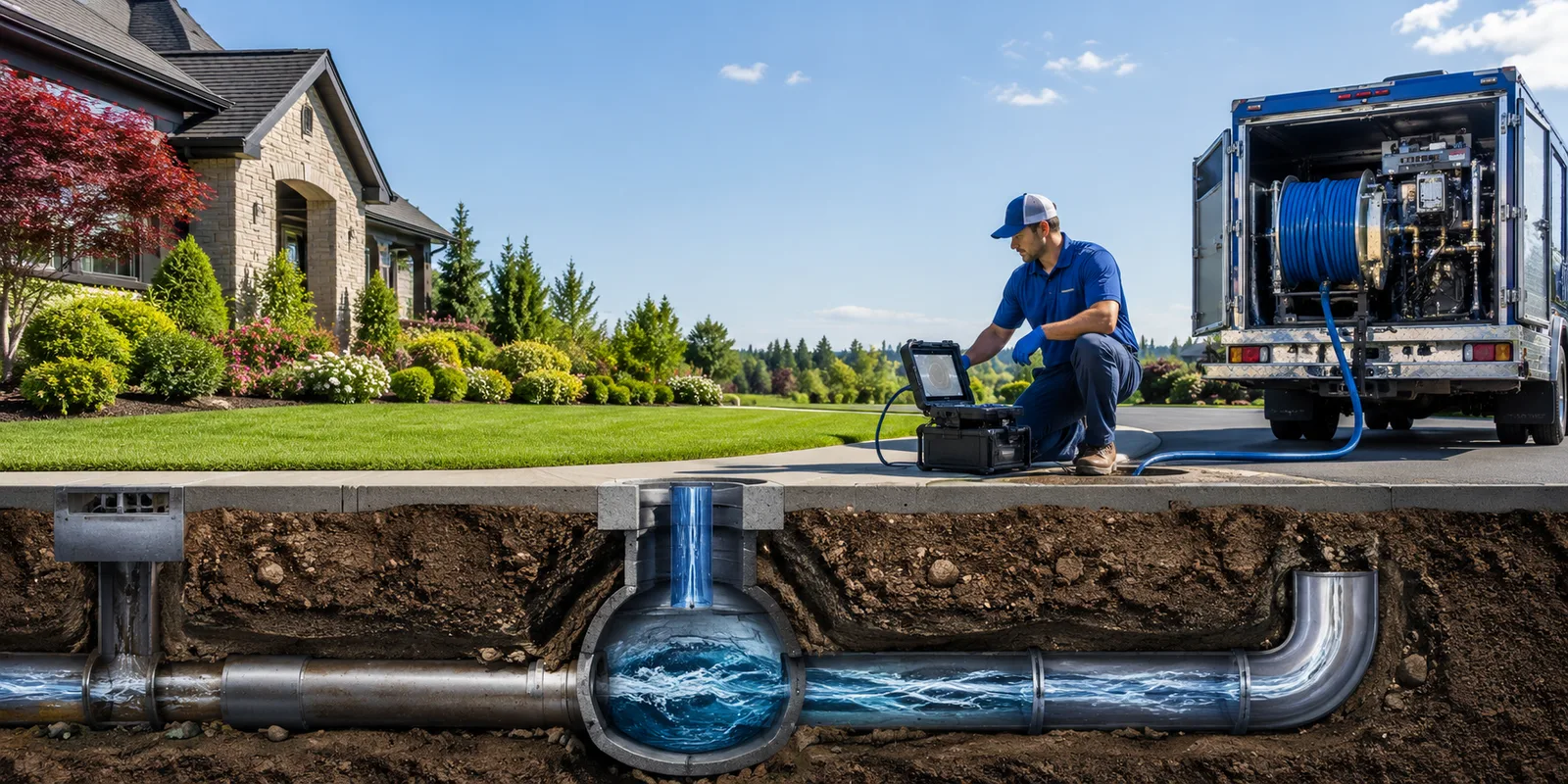Drainage restoration information for Erwinna, PA